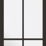 BLACK LIBERTY GLAZED INTERNAL DOOR