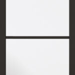 BLACK SOHO GLAZED INTERNAL DOOR