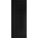 Brixton Black Prefinished Door