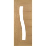 Cadiz glazed interior oak door