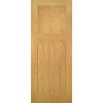 Cambridge interior oak door