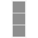 Camden White Primed Tinted Glazed Door