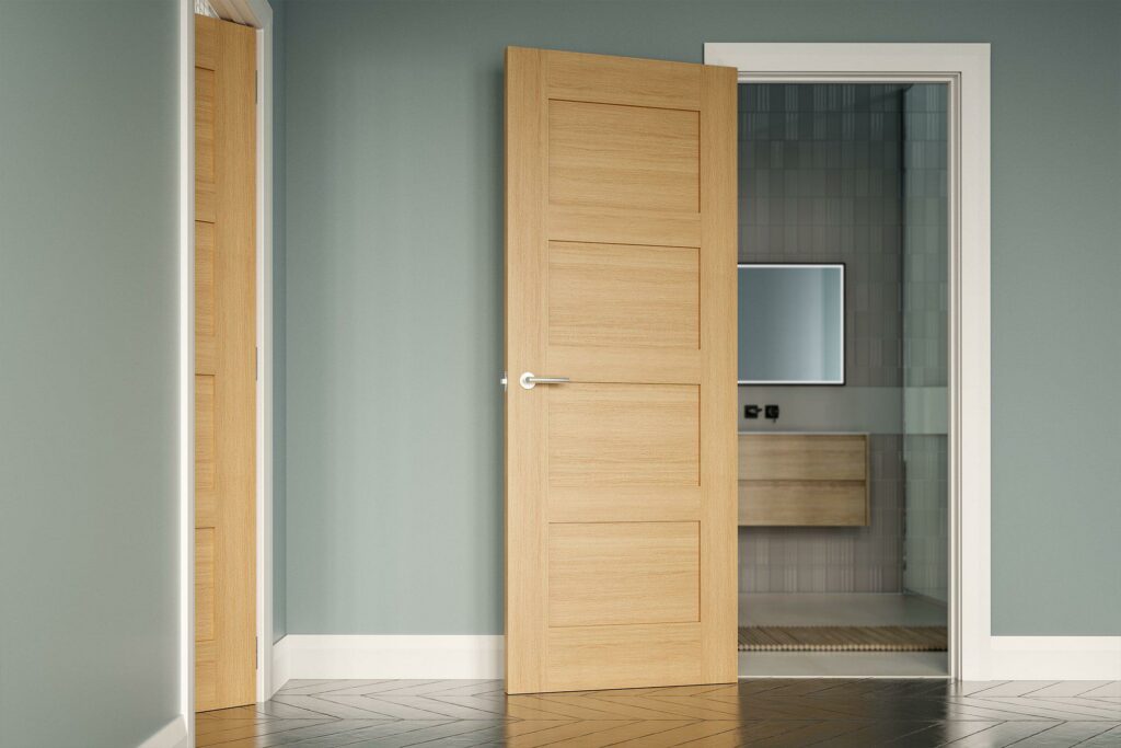 Coventry prefinished interior oak fire door