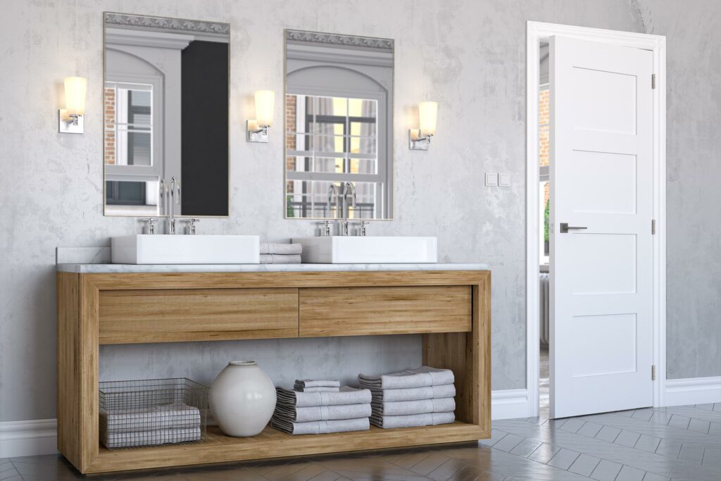 Coventry interior white primed fire door