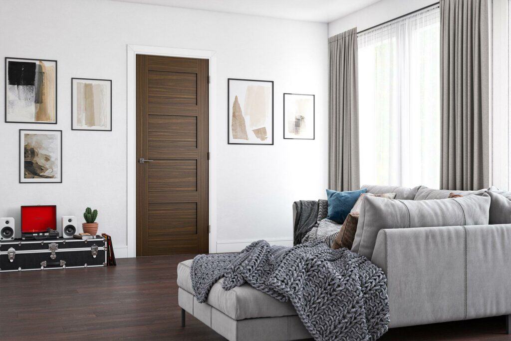 Coventry interior walnut door