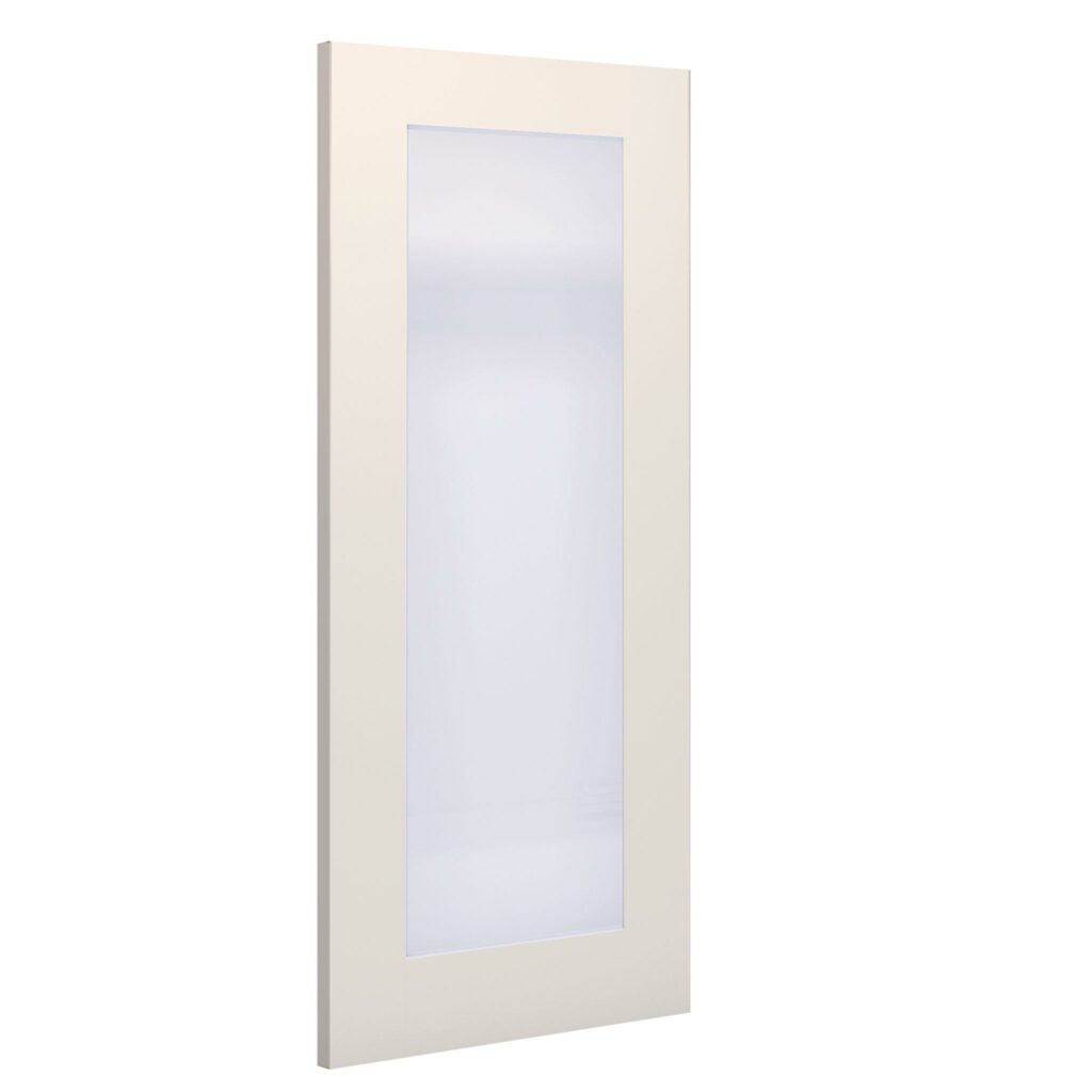 Denver obscure glazed interior white primed door