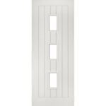 Ely Glazed Interior White Primed Door