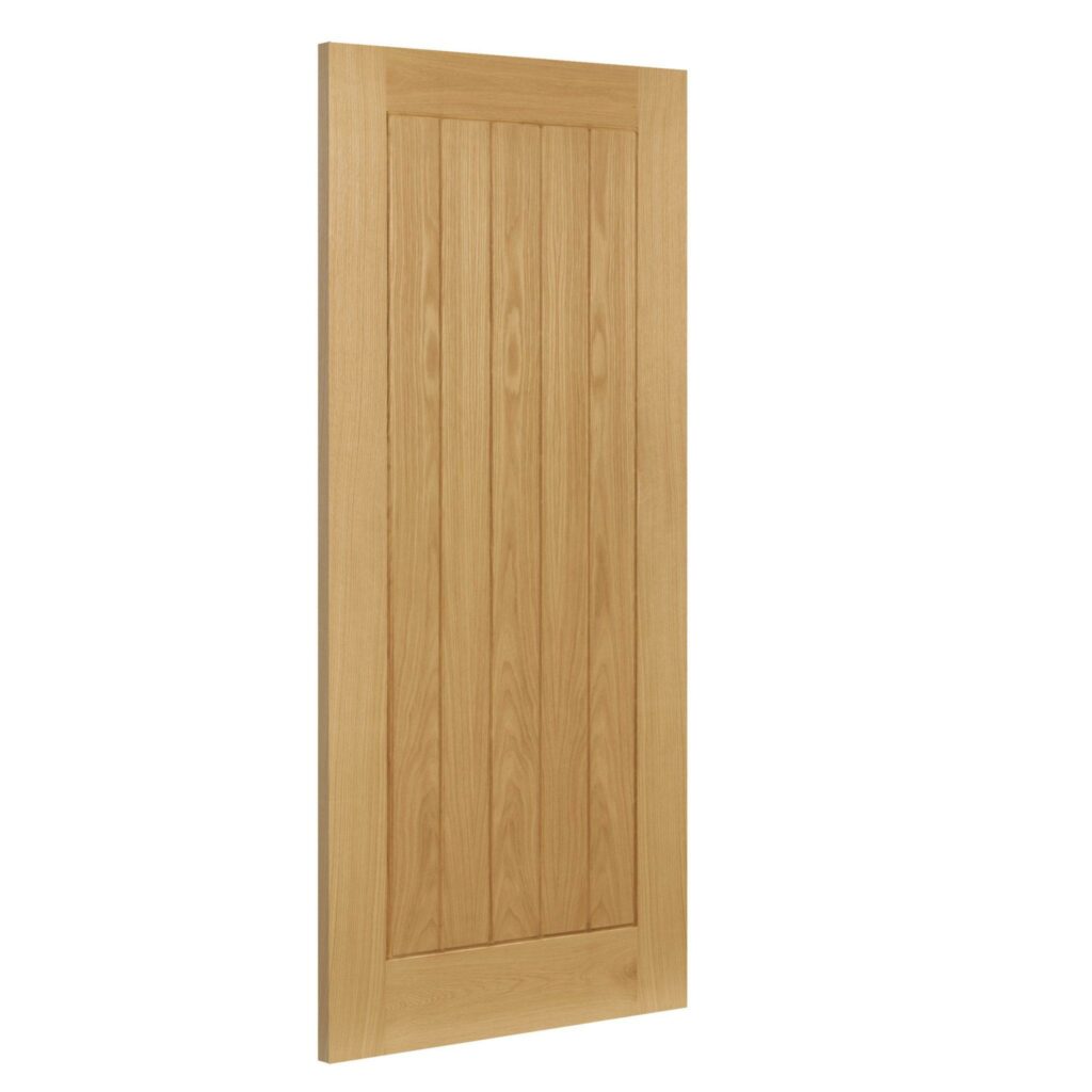 Ely prefinished interior oak door