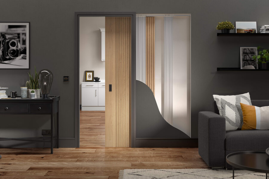FLUSSO POCKET DOUBLE DOOR SYSTEM