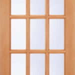 M&T HARDWOOD SA77 CLEAR GLASS DG