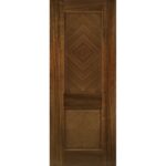 Kensington interior walnut fire door