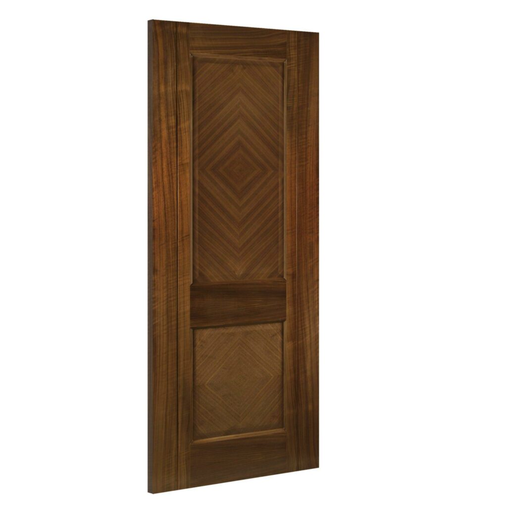 Kensington interior walnut fire door