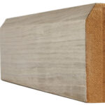 LIGHT GREY PRE-FINISHED CHAMFERED SKIRTING (4X3M LENGTHS)