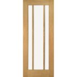 Norwich glazed interior oak door