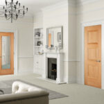 OAK AMSTERDAM 3 PANEL PREFINISHED FD30