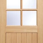 OAK 6 LIGHT COTTAGE STYLE EXTERNAL
