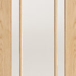 OAK LINCOLN 3 LIGHT GLAZED PREFINISHED