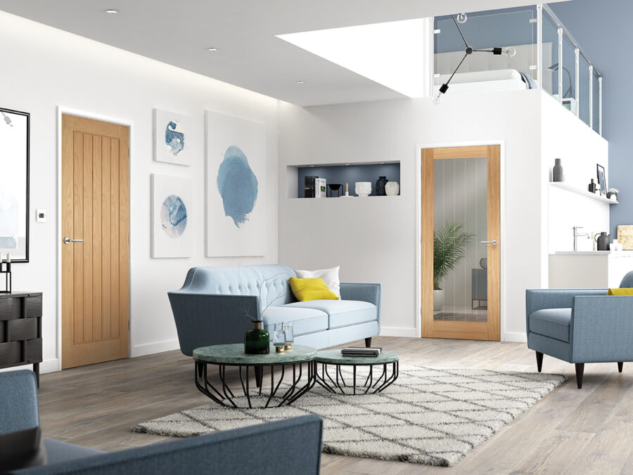 OAK MEXICANO PATTERN 10 GLAZED FD30