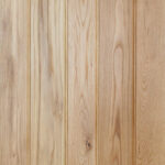 BUTT'N'BEAD SOLID RUSTIC OAK LEDGED DOOR