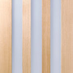 OAK UTAH 3L WITH CLEAR GLASS