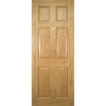 Oxford interior oak door