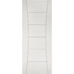 Pamplona interior white primed fire door