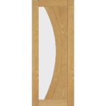 Ravello glazed interior oak door