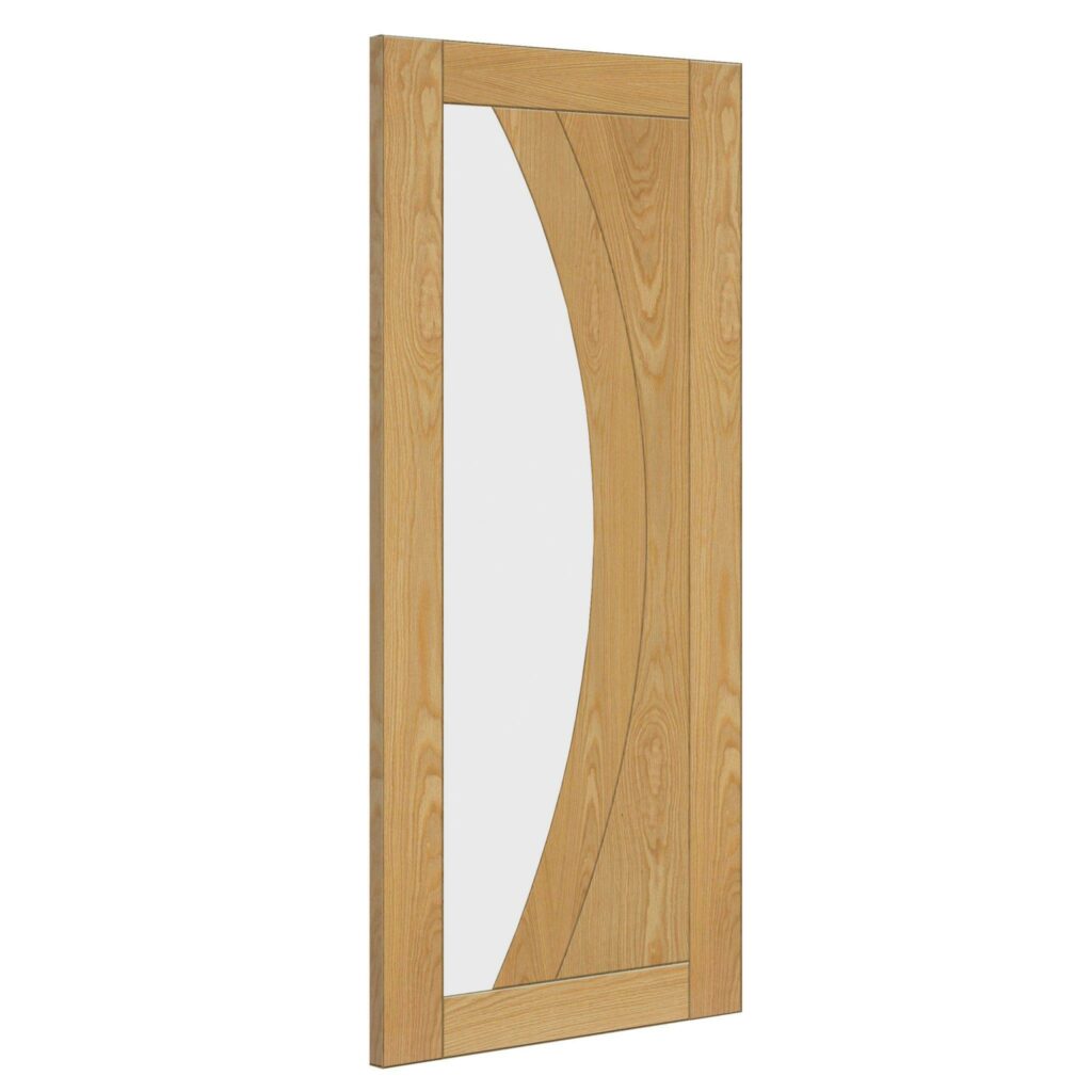 Ravello glazed interior oak door