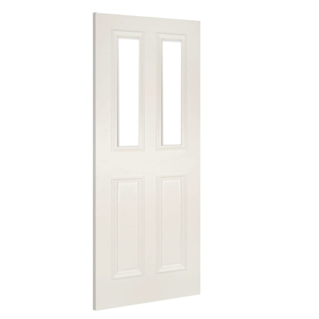 Rochester glazed interior white primed door