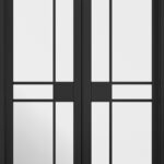 GREENWICH 4' BLACK ROOM DIVIDER