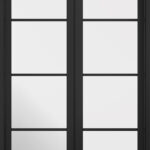 SOHO 4' BLACK ROOM DIVIDER