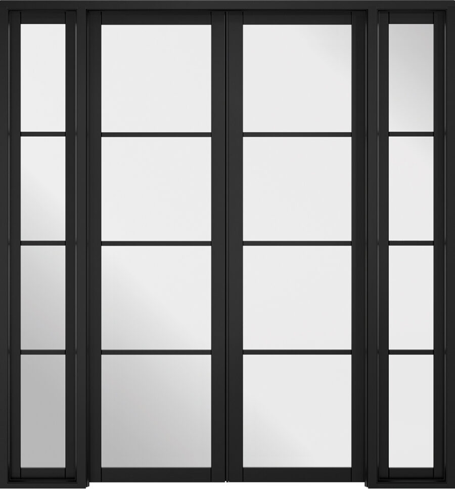 SOHO 6' BLACK ROOM DIVIDER