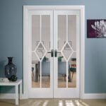 WHITE PRIME REIMS (PRIMED DIAMOND) ROOM DIVIDER SET