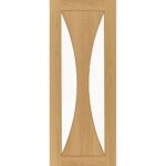 Sorrento glazed interior oak door