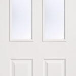 TEXTURED 2 PANEL 2 LITE GLAZED