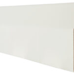WHITE WRAPPED CHAMFERED ARCHITRAVE (BOTH SIDES OF DOOR)
