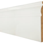 WHITE PRIMED OGEE SKIRTING (4X3M LENGTHS)