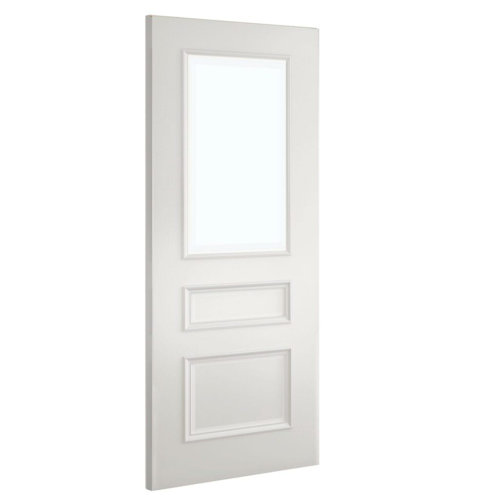 Windsor interior glazed white primed door
