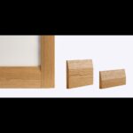 Oak Half Splayed Skirting & Architrave