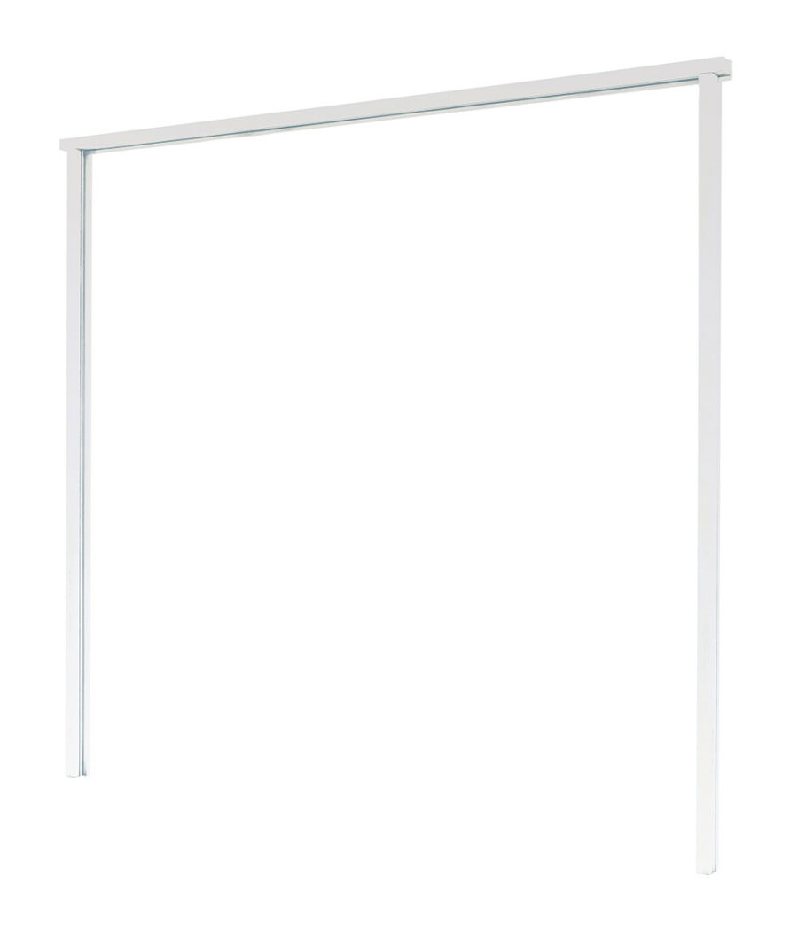 UNIVERSAL HARDWOOD GARAGE DOOR FRAME WHITE PRIMED