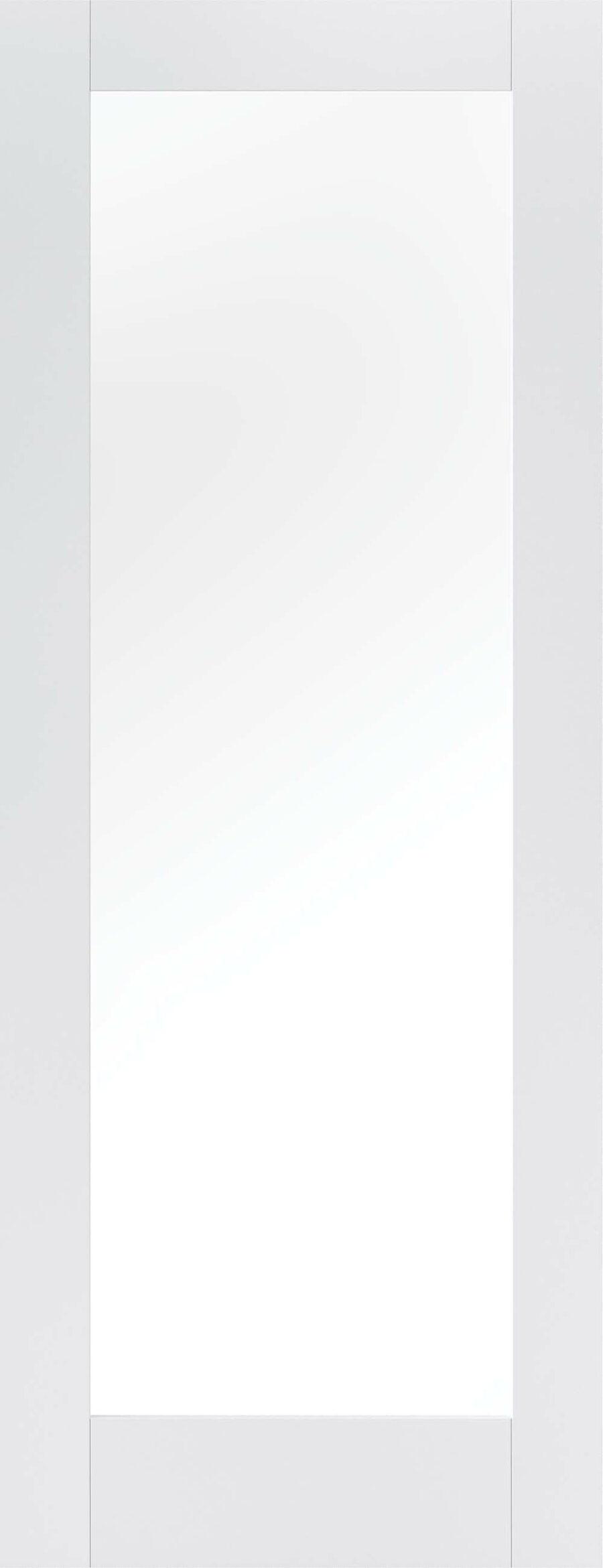 PATTERN 10 CLEAR GLASS WHITE PRIMED